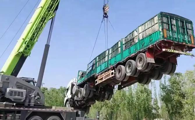 滦平道路脱困救援案例